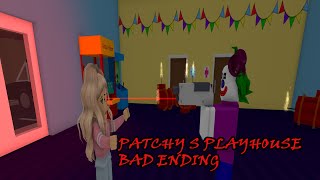 Patchy s Playhouse Bad Ending