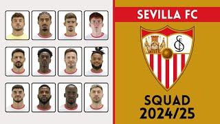 Sevilla FC Squad For Season 2024/25 | Sevilla | Roster Insight