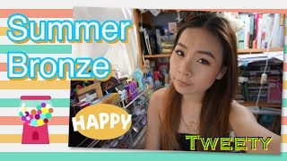 [化妝片]夏日古銅化妝  Summer bronze glow*TWEETY* ft. Sleek original palette