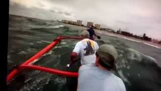 OC4 Outrigger Canoe Surfing Pompano Beach, FL