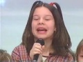 Chiquititas - Fernanda Souza fala sobre o carinho dos fãs (Domingo Legal, 1998)