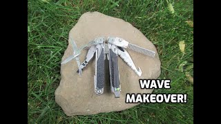 How I Modded My Leatherman Wave Multitool  (Special Guthook Blade!)