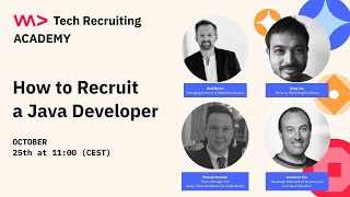 Tech Recruiting Academy - How to Recruit a Java Developer