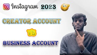 🤗Instagram creator account vs business account full explained 2023 in Tamil🤝 | Thamu's info