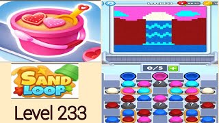 Sand loop level 233 walkthrough solution