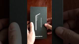 Unboxing the new Galaxy s25 Ultra #unboxing #samsung #ytshorts #viralvideo