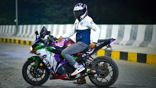 Yamaha R3 topspeed Run