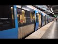 Sweden, Stockholm, subway ride from Gamla stan to T-Centralen