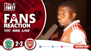 Sporting 2-2 Arsenal | Nigerian Fans Reaction | Europa League Highlights