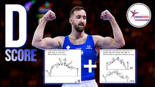 Artem Dolgopyat - D score floor exercise - European Championships 2023