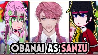 ||Hashiras reacting to OBANAI AS SANZU HARUCHIYO|| \\\\🇧🇷/🇺🇲// ◆Bielly - Inagaki◆