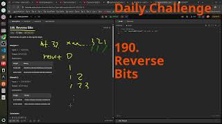 Leetcode Daily Challenge 190. Reverse Bits #python #dsa