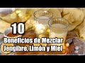 10 Beneficios de Mezclar Jengibre, Limón y Miel para tu Salud