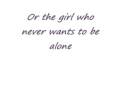 P!nk - Sober with lyrics on screen.