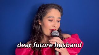 Dear Future Husband - Nicole de la Cruz (Cover)