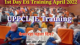 UPPCL JE training 1st day | UPPCL JE  | ETI | Eti Lucknow | uppcl je training | Uppcl je interview