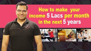 How to increase your income to 5 lakhs per month by 2027|| Chirag Sir Speaks||