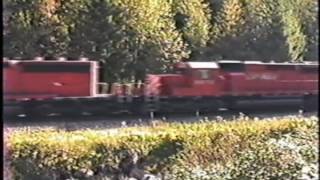 Classic Railroad Series 604 - Canadian Pacific at Revelstoke, BC September 1989