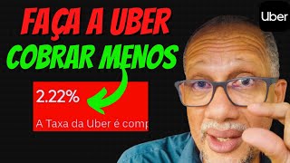 REDUZIR TAXA UBER | Todo Motorista pode fazer | VEJA COMO