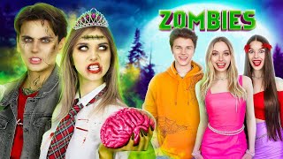Zombie at School! My Friend is a Zombie | Students Vs Zombies