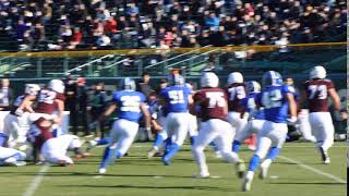 『甲子園ボウル』関西学院大学 vs 早稲田大学　プレー動画No.7（2019年12月15日 阪神甲子園球場）