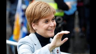 Scottish first minister Nicola Sturgeon speaks at a pro-independence rally in Glasgow - watch live