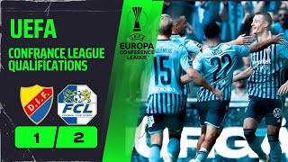 Djurgarden 1-2 Luzern - Extended highlights and All Goals - UEFA confrance league