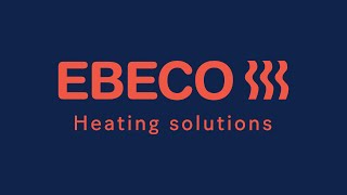 Ebeco Heating Solutions - Wallflex 500, WiFi Ready, Smart termostat: EB-Therm 500, Cableflex