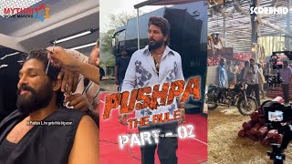 BTS Making & Tour of Pushpa 2: The Rule set and the house of Allu Arjun