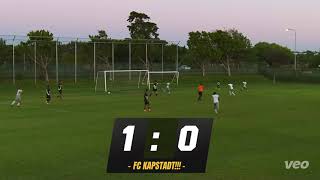 CTTLFA 2023 Under 16 Premier Division League Match: FC Kapstadt vs CR Vasco Da Gama