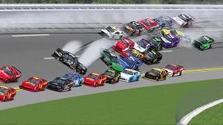 NR2003 Realistic Crashes and Spins #1