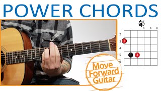 Power Chords Guitar - (G5, A5, B5, C5 etc…)