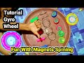 Unboxing & Tutorial Cara memainkan Gasing Magnet || Fun With Magnet Spining Gyro Wheel