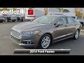 used 2014 ford fusion se springfield pa s242112a