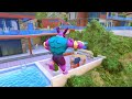 😭 granny shinchan u0026 little singham rescue a poor dog 😡 in gta 5 gta 5 gameplay