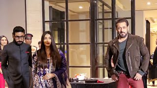 Salman Khan-Aishwarya Rai Attend Subhash Ghai's Birthday Party | Lehren TV
