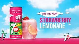 Introducing 7up Strawberry Lemonade