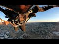 beautiful wingsuit sunset flight immersive 360 vr