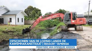 Opschonen van de lozingen langs de kawamhakanstraat \u0026 walapastraat