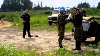 Jaworzno - Piknik Militarny 2013 - Inscenizacja potyczki