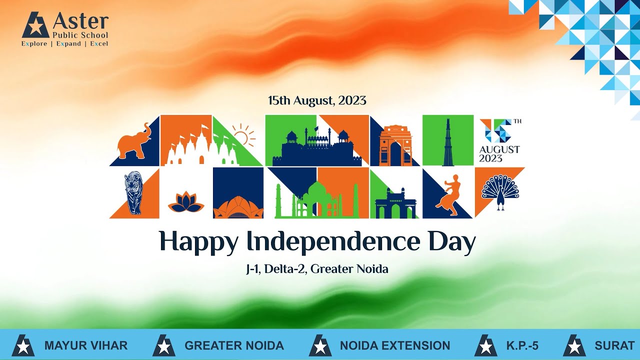 Independence Day Celebration 2023 At Aster Public School Greater Noida ...