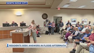 North Sioux City Residents Seek Answers in Flood Aftermath