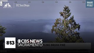 Tiger Fire starts in Amador County