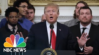 Trump On House Subpoenas: 'I Cooperate All The Time With Everybody' | NBC News
