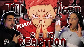 THIS IS PEAK ANIME!! 🔥 Jujutsu Kaisen 2x17 REACTION! | "Thunderclap, Part 2"