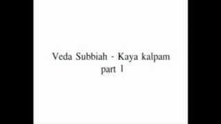 Vethaperur - Vethasubbiah - Kayakalpam - Part 1