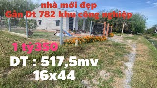 Bán nhà đất 517,5mv 16x34 đất lúa lên thổ cư ok