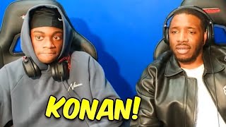 Konan Pulls Up On Stream!