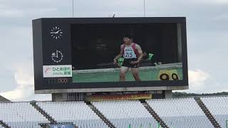 2017宮城県高校総体100m準決勝