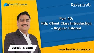 Part 40: Http Client Class Introduction - Angular Tutorial